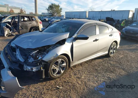 2019 Honda Civic Lx from USA, damaged, VIN 2HGFC2F61KH581601